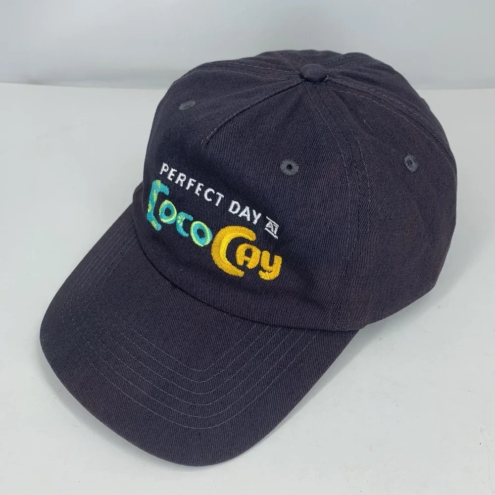 Perfect Day At Coco Cay Hat Cruise Blue Adjustable OSFM Baseball Cap
